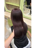 イオエ 西梅田(ioe)&nbsp;ブリーチなしカラー／髪質改善/ミルクティーベージュ/小顔へア