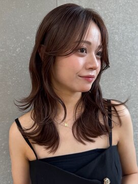 ロンドガーネット 池袋(Lond garnet) 暗めカラー/韓国風巻き/レイヤーカット/髪質改善/縮毛矯正/池袋