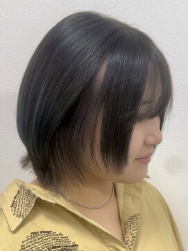 ブルーグレー×シルバー