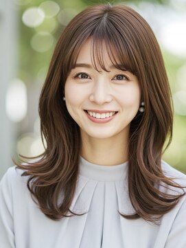 レヴィア(REVIA) レイヤーカット髪質改善トリートメント前髪カット