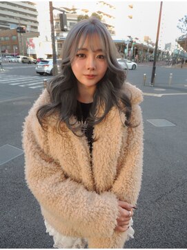 アマス 平塚店(Amas) silver color × layer cut