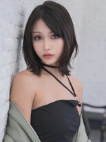 NYLON. 門田店【ナイロン】【8月1日オープン（予定）】&nbsp;《NYLON.》ダークグレージュ×韓国レイヤーボブ