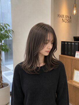 ヘアースパ ノッシュ 博多千代店(Hair Spa Nosh) グレージュカラー