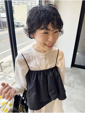 7(nana) ショートパーマ