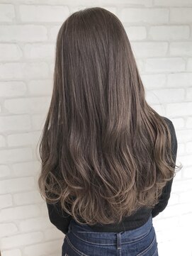 ニューヨークニューヨーク 新田辺店(NYNY) イルミナカラーでアッシュベージュカラー