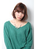 【curio尾山台】30代・40代 モード3Dカラー × ミニマムボブ