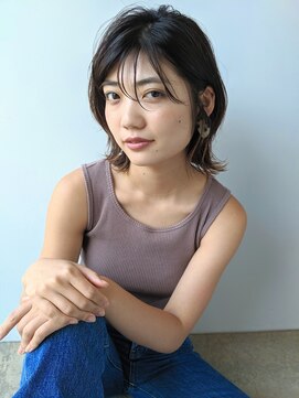 トキ(toto toki) シースルーバングウルフ