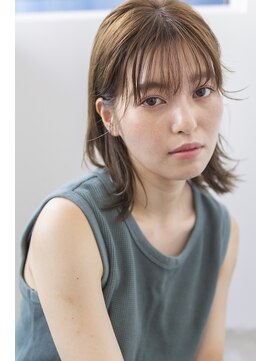 アコロン 武蔵小杉(acoron.) 小顔前髪×ココアブラウン×大人かわいい×フリンジウェーブ