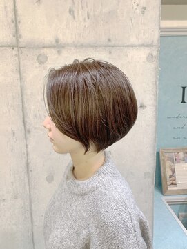 ロンドフルール 大宮東口(Lond fleur) Lond fleur林　前髪長めショートボブ