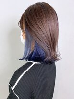 アイティー バイ アルバム 浦和店(IT by ALBUM) インナーブルー_イヤリングカラーラベンダーカラー_ba316691