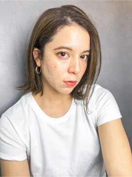 ムード カナザワ(mood kanazawa) 鎖骨切りっぱなしボブ♪