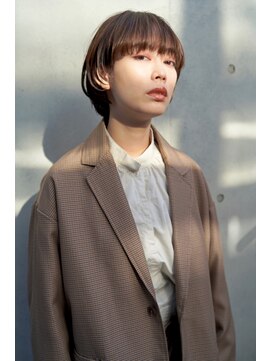 レンジシ オモテサンドウ(RENJISHI omotesando) グレーベージュのマッシュウルフ