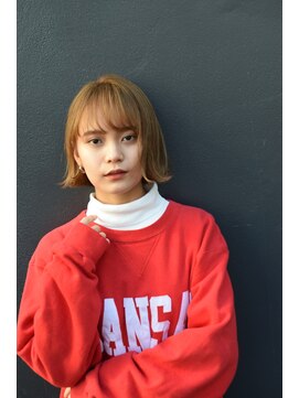 ミエルヘアーエスト 新宿店(mielhair est) 襟足スッキリ外ハネボブ【新宿】