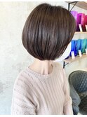 丸みショートボブ