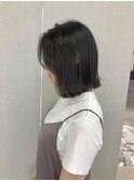 外ハネボブ × 地毛風カラー