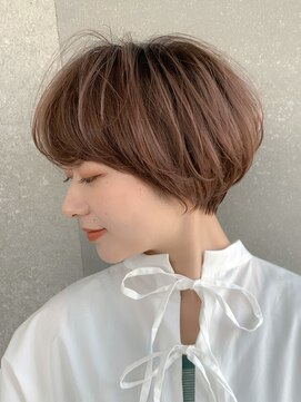 ロンド パルティール 大宮(Lond partir) 紺野美髪美人ホワイトグレージュネビージュ大人かわいいヘア