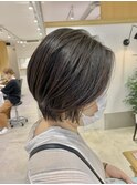 大人かわいい前下がりスタイル