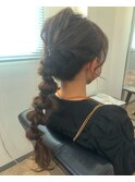 【白鳥未来】ヘアアレンジ
