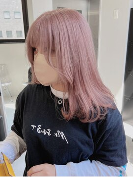 ベレーザシェルト(Beleza scelto) 877外国人風カラーカシスレッドベイビーピンクネオンカラー