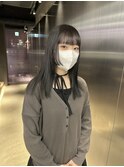 【kaho】sheer black