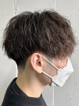 ローウェ バイ フィフス 立川メンズサロン(Louwe by fifth) ツイストスパイラルパーママッシュメンズパーマ波巻きパーマ