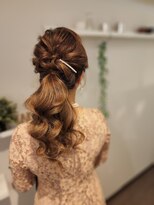 着付けヘアセット専門店 ウィズ(With) ポニーテール