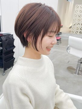 ノエ ナゴヤ(NOE NAGOYA) 頭の形も綺麗にみえる丸みショート
