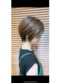 大人ショートスタイル