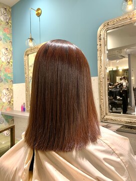 ニノット 武蔵小杉(○nino.) 10月/前髪カタログ/インナーグレージュ/ピンクベージュ