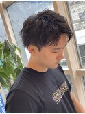 に合わせスパイキーショート