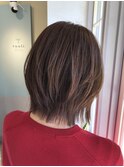 tuuli筑紫野店☆伸ばしかけヘア☆外ハネ☆ウルフ風☆ミディアム