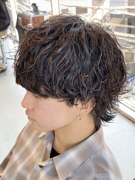 フィフス(fifth) 波巻きスパイラルパーマツイストスパイラルパーマメンズウルフ