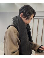 ローレンアオ(LOREN AO)&nbsp;【LOREN AO】メンズスタイル/センターパート/メンズパーマ