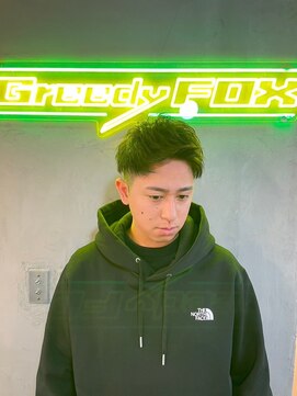グリーディーフォックス 代々木(Greedy FOX) 波巻き/ハイライト/マッシュパーマ/ウルフ[シェービング]