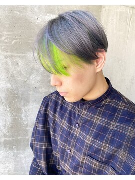 ガルボ ヘアー(garbo hair) #ガルボ#ハイトーン#エクステ#ブリーチ#プルエクステ#10代#20代