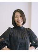 前髪長めボブ