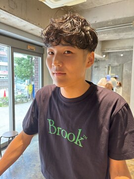 ハマモト マッシュパーマ