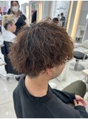 波巻きスパイラルパーマシャドウパーマツイストスパイラルパーマ