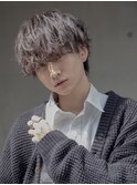 【小久保style】韓国マッシュニュアンスパーマグレーベージュ