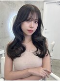 ☆韓国くびれヘア 顔まわりカット ぱっつん前髪 学割U24☆