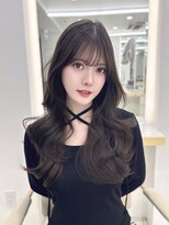 マウル 栄(MAEUL)&nbsp;レイヤーカット　韓国ヘア　くびれヘア　縮毛矯正　ストレート