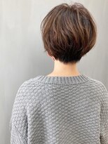 トップヘアー 大元店(TOP HAIR)&nbsp;20代30代40代抜け感ミニマム丸みショート【つばき】