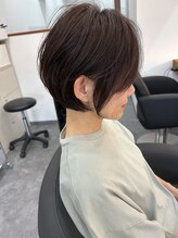 ヘアーテラス エム(hair terrace M) ショート白髪ぼかし