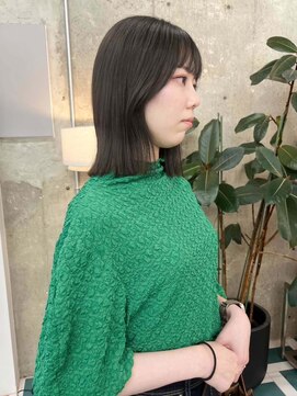 ノエ(noe) くびれヘア/アプリコットオレンジ/ハイライトカラー/栄h119