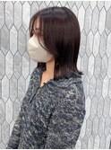 くびれヘア/顔周り/韓国/カラー/レイヤーカット/前髪/錦糸町ボブ