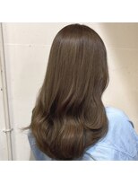 オーガニック リブ 川越(organic+live)&nbsp;30代40代髪質改善カラー暖色系レイヤー夏ミディ艶感アップ