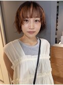 ミニボブパーマヘア
