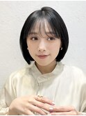 くすみベージュ/ボブ/前髪/レイヤー/髪質改善/縮毛矯正/立川