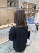 クレア 上大岡(CREA)&nbsp;白髪ぼかしハイライト縮毛矯正ダブルカラー髪質改善30代40代50代