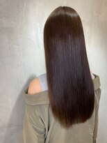 アンダーバーホワイトモデ 河内長野(_WHITE mode)&nbsp;20代30代40代髪質改善カラーアッシュベージュ艶感ストレート